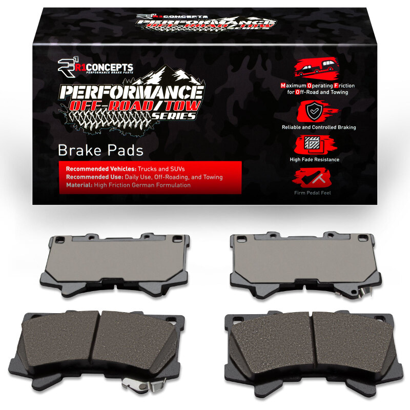 Toyota Tundra Brake Pads - Front - R1 Concepts - Off-Road/Tow - `22-`26